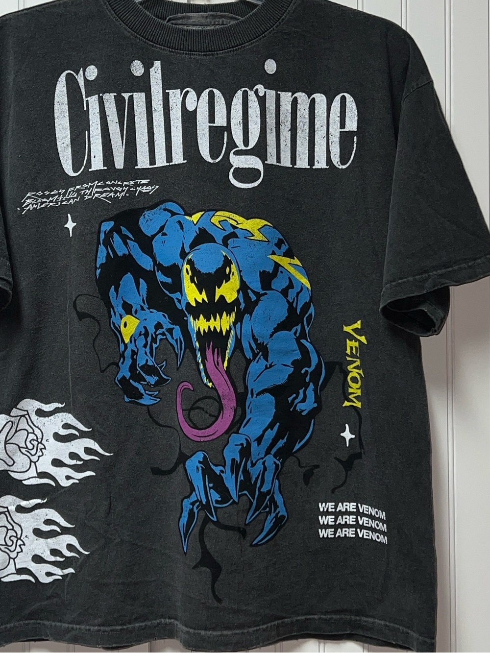 Civilregime Venom Heavyweight Shirt L Oversized NWOT
